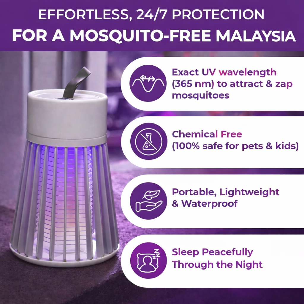 BuzzBlock close-up UV light